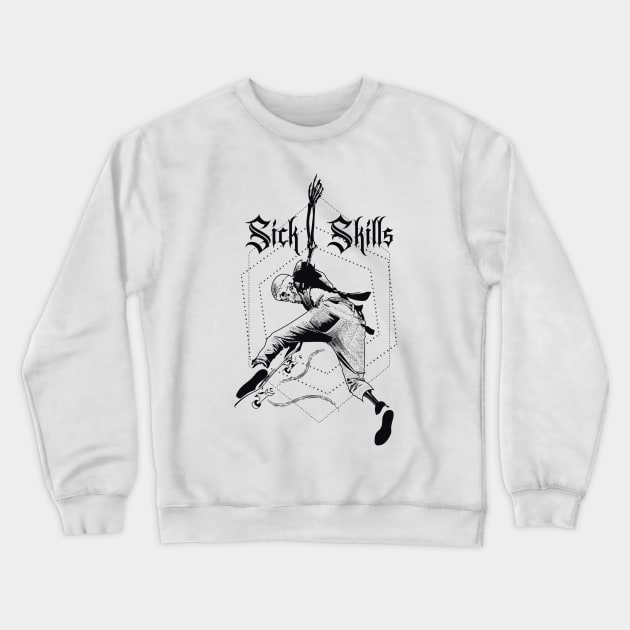 Sick skill brah Crewneck Sweatshirt by Frajtgorski